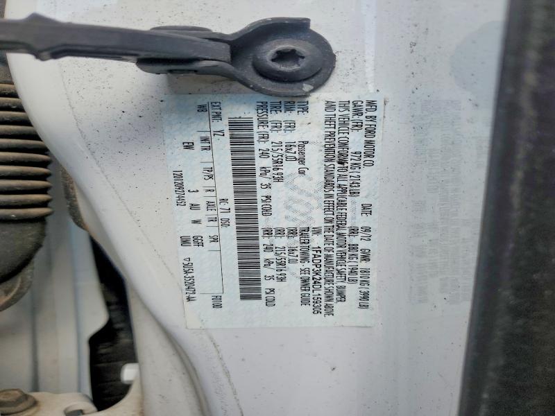 Aukcja sprzedaży 2013 Ford Focus, vin: 1FADP3K24DL159305, numer aukcji: 59819206