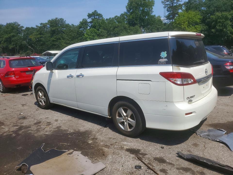 Продажа на аукционе авто 2014 Nissan Quest, vin: JN8AE2KP1E9100837, номер лота: 62219076