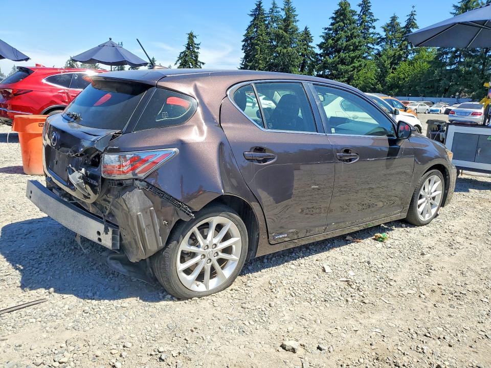 Aukcja sprzedaży 2012 Lexus Ct, vin: JTHKD5BH3C2111484, numer aukcji: 59985746