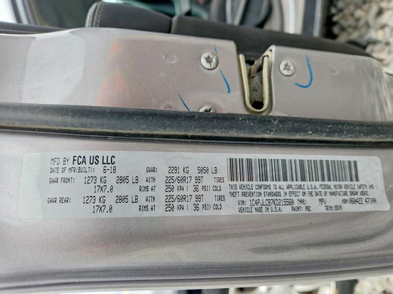 61748836 :رقم المزاد ، 1C4PJLCB7KD215560 vin ، 2019 Jeep Cherokee مزاد بيع