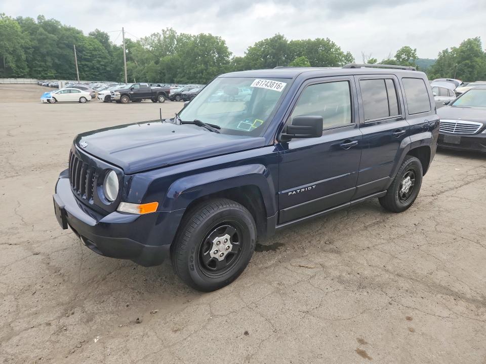 2016 Jeep Patriot მანქანა იყიდება აუქციონზე, vin: 1C4NJRBB9GD683325, აუქციონის ნომერი: 61743816