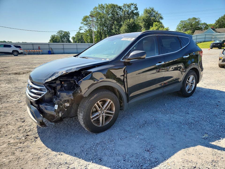 61090736 :رقم المزاد ، 5NMZUDLB8HH025157 vin ، 2017 Hyundai Santa Fe Sport مزاد بيع