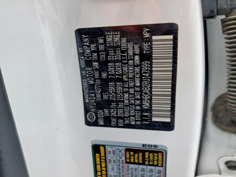Продажа на аукционе авто 2024 Hyundai Kona, vin: KM8HBCAB2RU147999, номер лота: 60875336