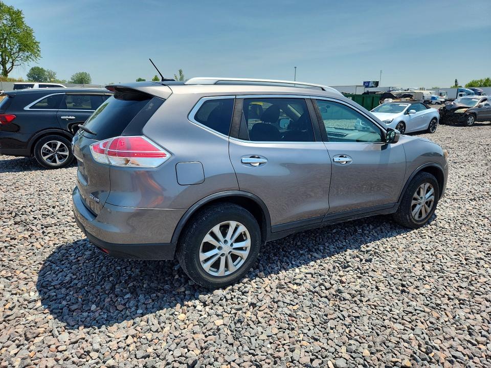 61317956 :رقم المزاد ، KNMAT2MV5GP677916 vin ، 2016 Nissan Rogue مزاد بيع