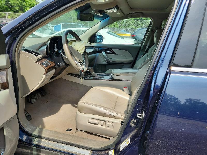 60510986 :رقم المزاد ، 2HNYD2H20CH545456 vin ، 2012 Acura Mdx مزاد بيع