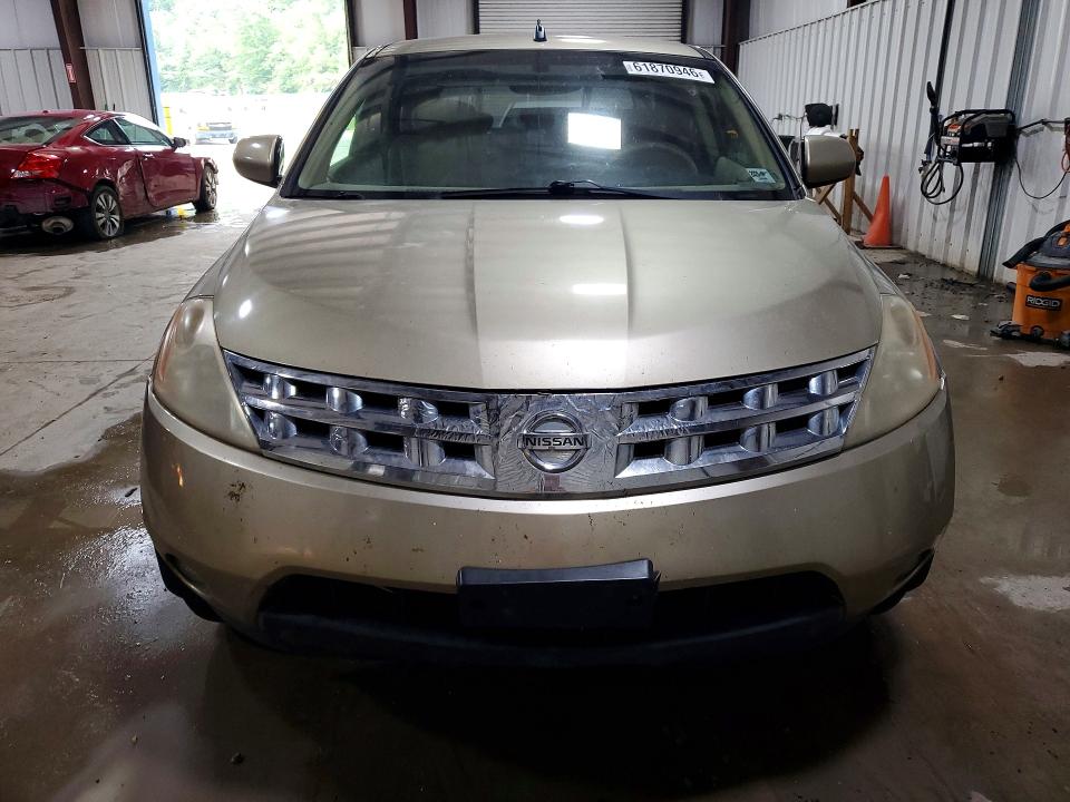 61870946 :رقم المزاد ، JN8AZ08W25W400816 vin ، 2005 Nissan Murano مزاد بيع