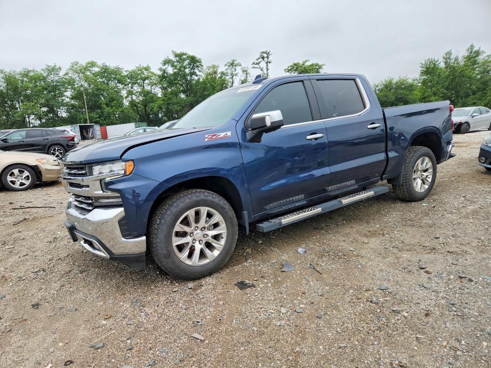 Продаж на аукціоні авто 2022 Chevrolet Silverado Ltd, vin: 3GCUYGEL7NG168582, номер лоту: 60005136