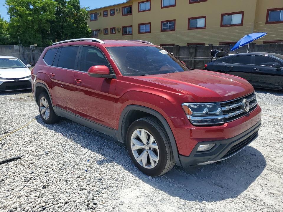 2018 Volkswagen Atlas მანქანა იყიდება აუქციონზე, vin: 1V2DP2CA7JC591942, აუქციონის ნომერი: 61857006