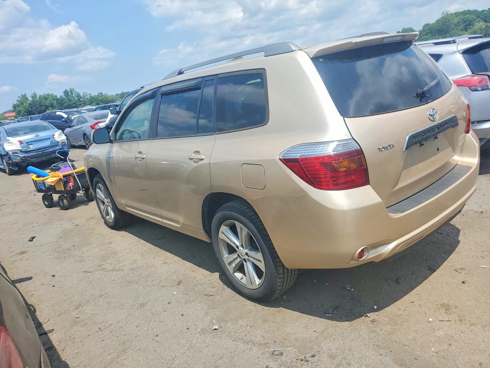 2008 Toyota Highlander მანქანა იყიდება აუქციონზე, vin: JTEES43A682047198, აუქციონის ნომერი: 60161166