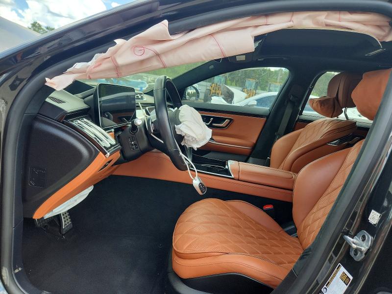 2022 Mercedes-benz S მანქანა იყიდება აუქციონზე, vin: W1K6G7GB3NA148236, აუქციონის ნომერი: 59705676