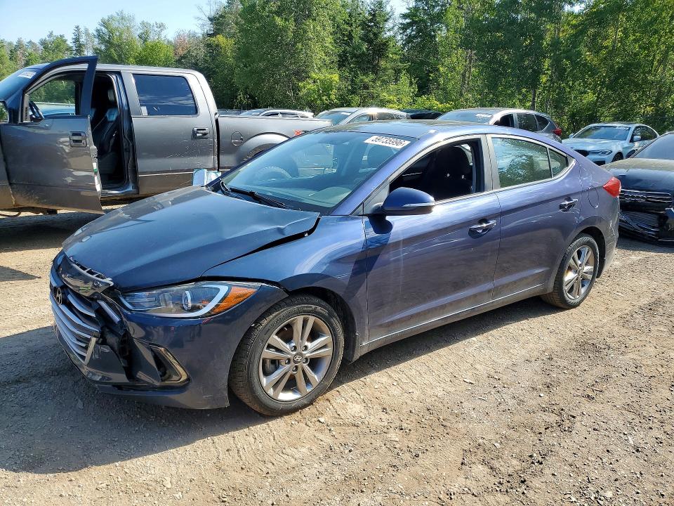 Продажа на аукционе авто 2018 Hyundai Elantra, vin: KMHD84LF9JU703264, номер лота: 59735996