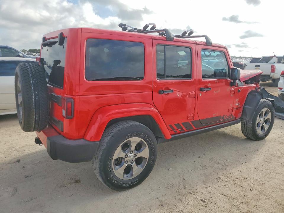 62450016 :رقم المزاد ، 1C4BJWEG7GL107375 vin ، 2016 Jeep Wrangler Unlimited مزاد بيع