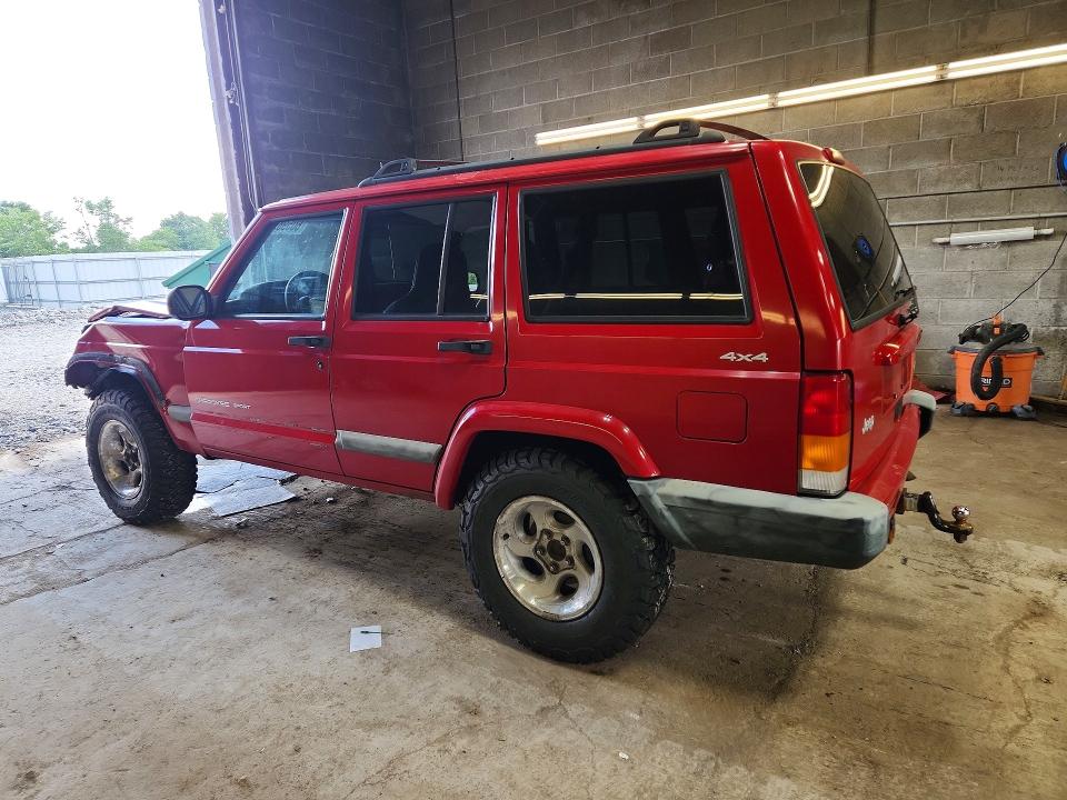 60596976 :رقم المزاد ، 1J4FF48S81L576385 vin ، 2001 Jeep Cherokee مزاد بيع