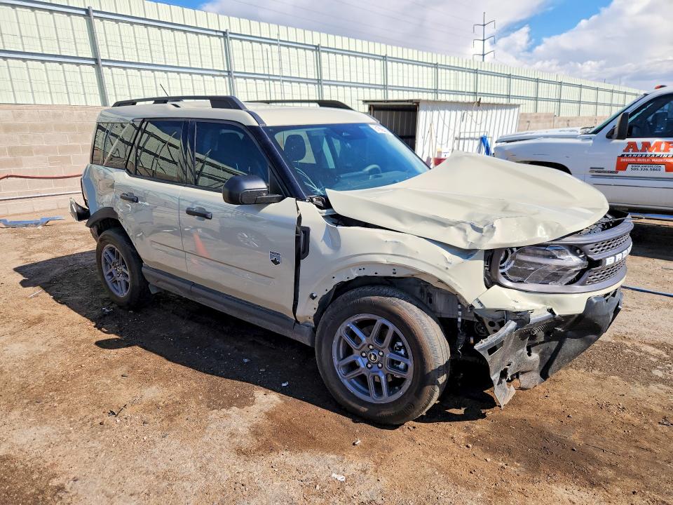 61862586 :رقم المزاد ، 3FMCR9BN5SRE61306 vin ، 2025 Ford Bronco Sport مزاد بيع