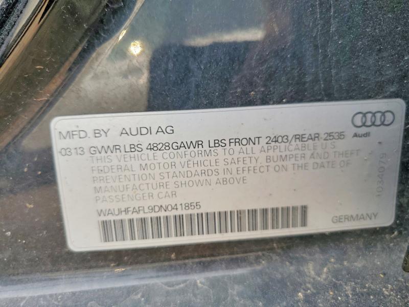 Aukcja sprzedaży 2013 Audi A4, vin: WAUHFAFL9DN041855, numer aukcji: 61389866