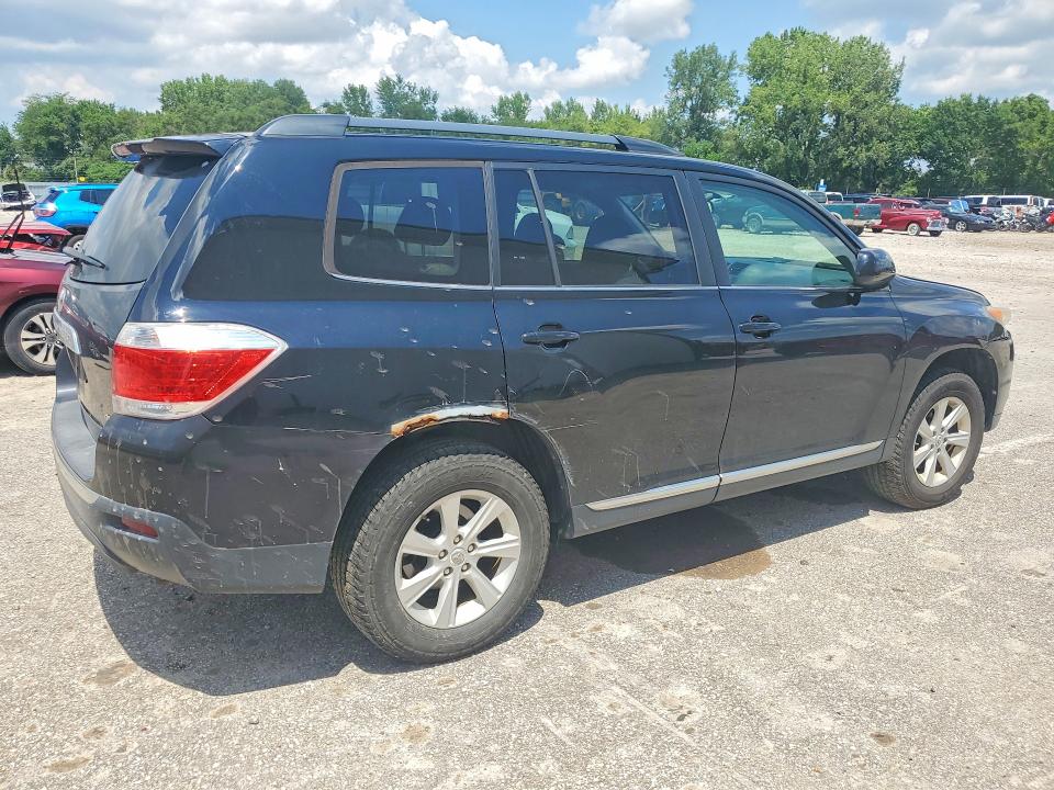 Продажа на аукционе авто 2013 Toyota Highlander, vin: 5TDBK3EH4DS224636, номер лота: 60273006