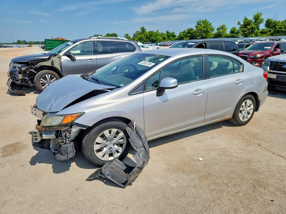 62656756 :رقم المزاد ، 19XFB2F54CE086380 vin ، 2012 Honda Civic مزاد بيع