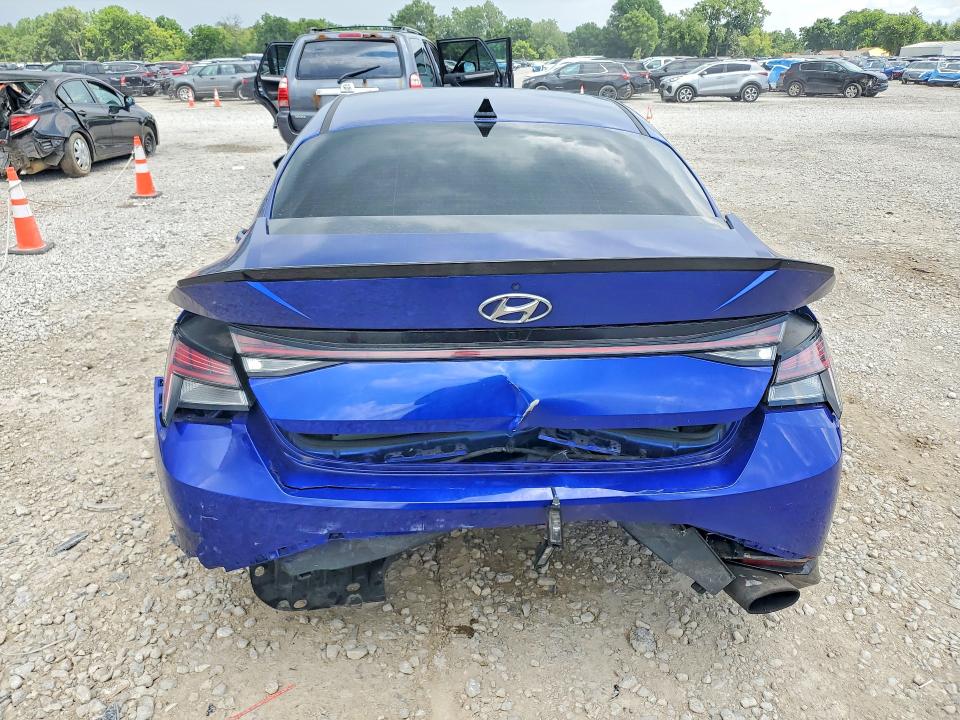 60870266 :رقم المزاد ، KMHLR4AF3NU229670 vin ، 2022 Hyundai Elantra مزاد بيع