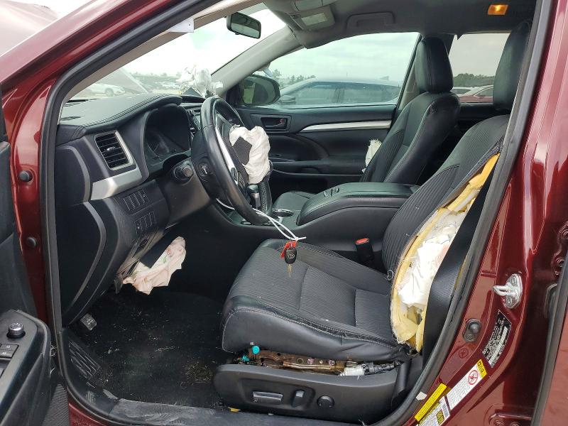 Aukcja sprzedaży 2016 Toyota Highlander, vin: 5TDZKRFHXGS186625, numer aukcji: 62331606