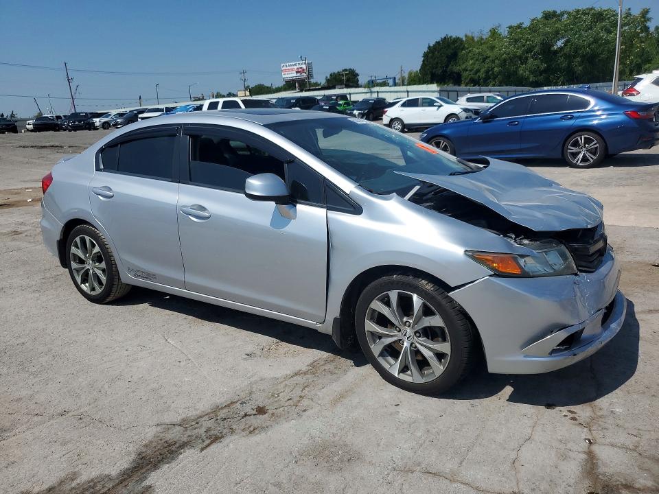 Продаж на аукціоні авто 2012 Honda Civic, vin: 2HGFB6E52CH701748, номер лоту: 62028426