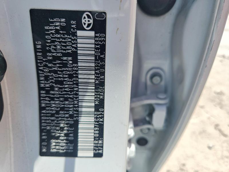 62255506 :رقم المزاد ، 5YFS4MCE2NP101288 vin ، 2022 Toyota Corolla مزاد بيع