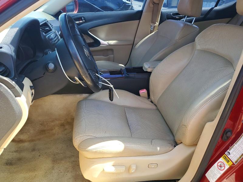 Продажа на аукционе авто 2007 Lexus Is 250, vin: JTHBK262572050185, номер лота: 62157916