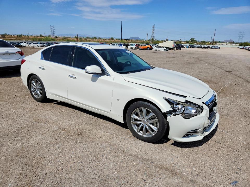 60525866 :رقم المزاد ، JN1BV7AP5FM331496 vin ، 2015 Infiniti Q50 مزاد بيع
