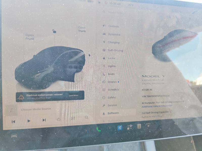 2024 Tesla Model Y მანქანა იყიდება აუქციონზე, vin: 7SAYGDEE6RA330234, აუქციონის ნომერი: 60186486