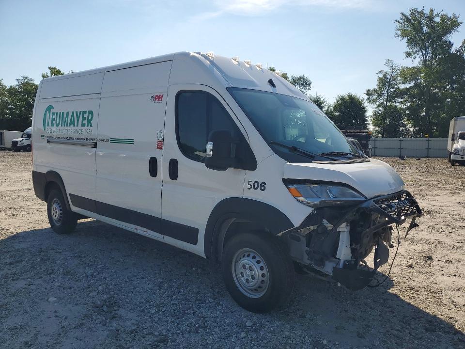 61287596 :رقم المزاد ، 3C6LRVDG2RE106727 vin ، 2024 Ram Promaster 2500 مزاد بيع