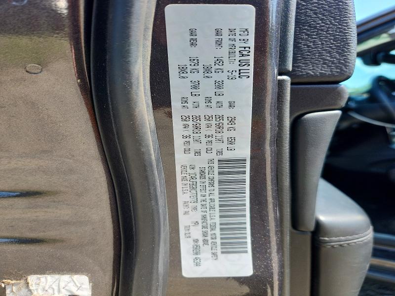 Aukcja sprzedaży 2019 Jeep Grand Cherokee, vin: 1C4RJFBG8KC772779, numer aukcji: 59400576