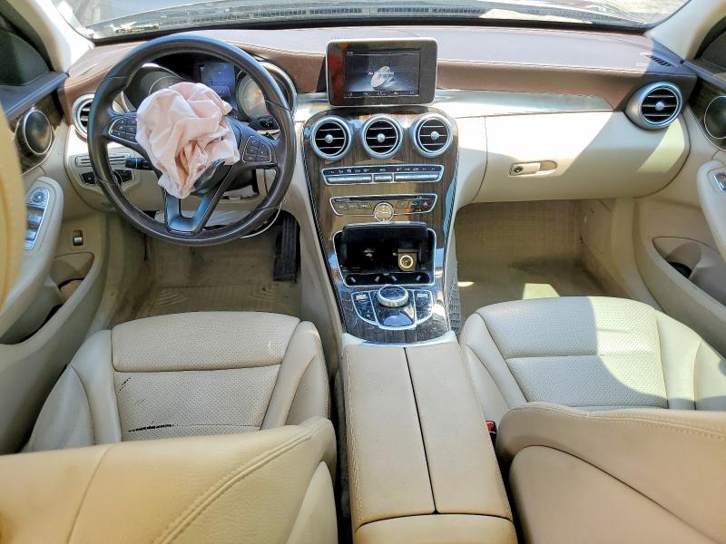 2017 Mercedes-benz C მანქანა იყიდება აუქციონზე, vin: 55SWF4KB8HU183495, აუქციონის ნომერი: 60001956