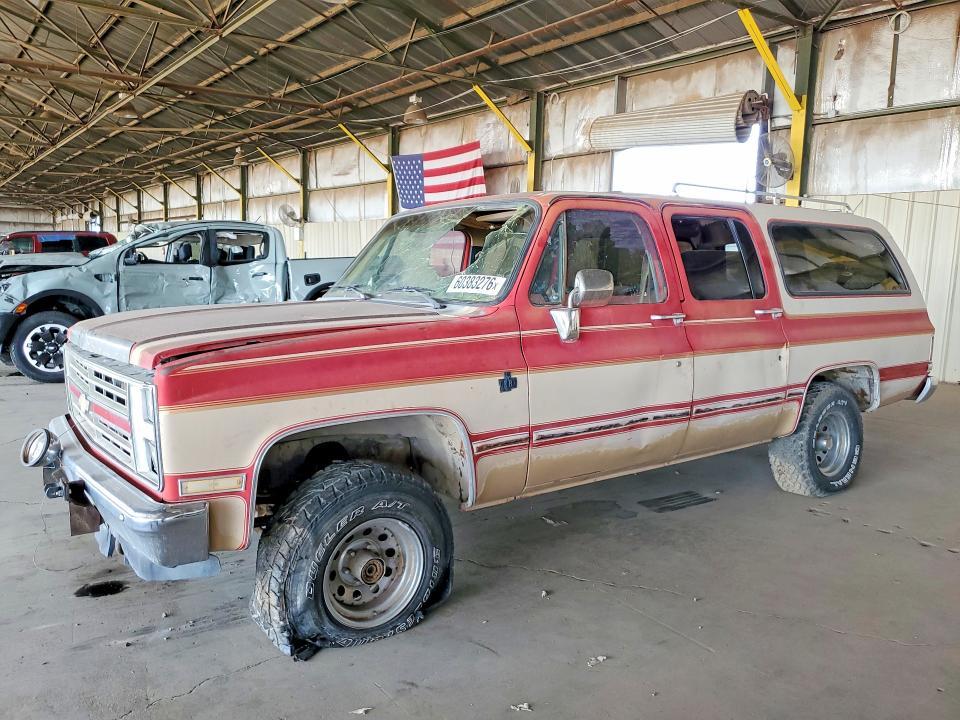 1987 Chevrolet Suburban მანქანა იყიდება აუქციონზე, vin: 1GCEV16K4HF115571, აუქციონის ნომერი: 60383276