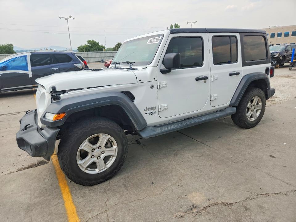 60003586 :رقم المزاد ، 1C4HJXDN3LW248467 vin ، 2020 Jeep Wrangler Unlimited مزاد بيع