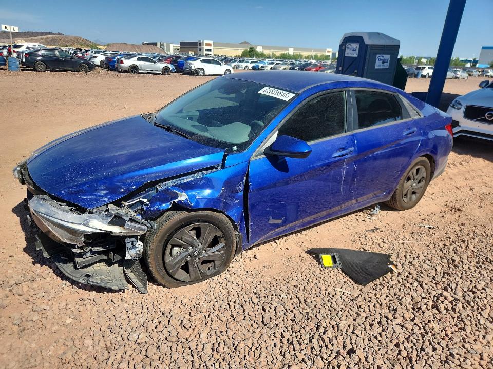 62886846 :رقم المزاد ، 5NPLS4AG3MH052614 vin ، 2021 Hyundai Elantra مزاد بيع