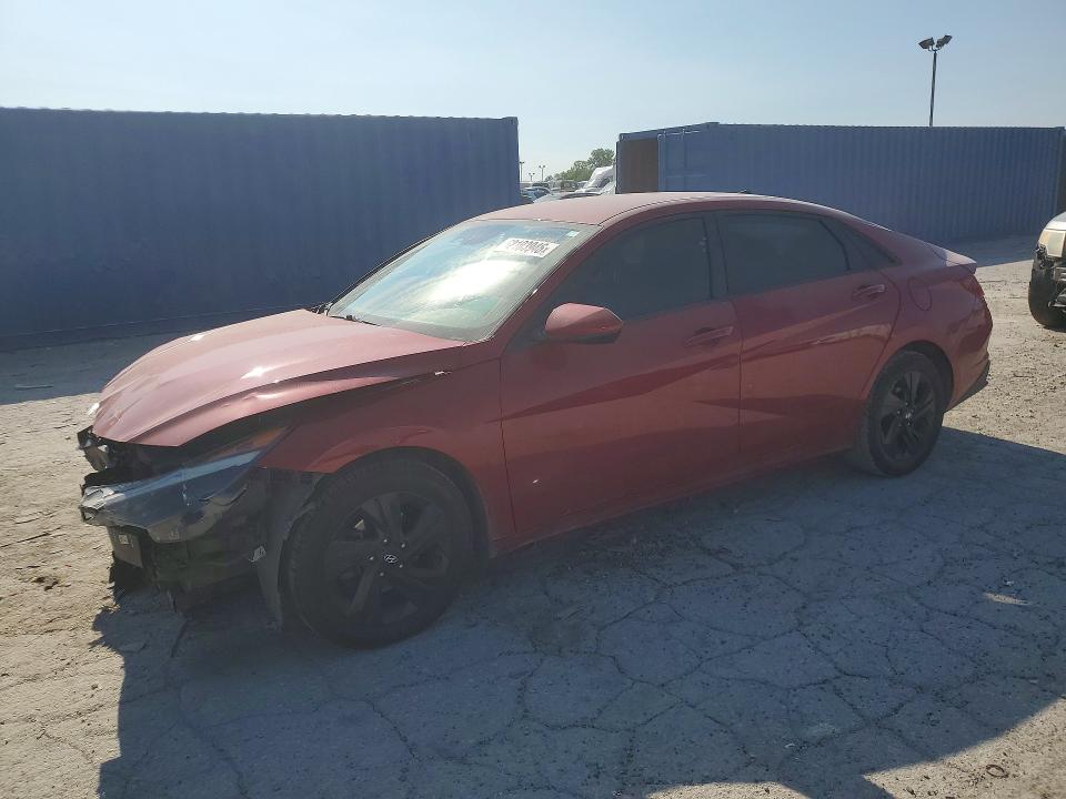 2021 Hyundai Elantra მანქანა იყიდება აუქციონზე, vin: KMHLS4AG5MU198093, აუქციონის ნომერი: 62103946