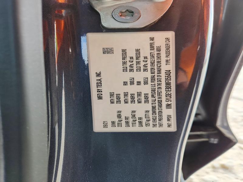 Продаж на аукціоні авто 2021 Tesla Model 3, vin: 5YJ3E1EB8MF055690, номер лоту: 62796916