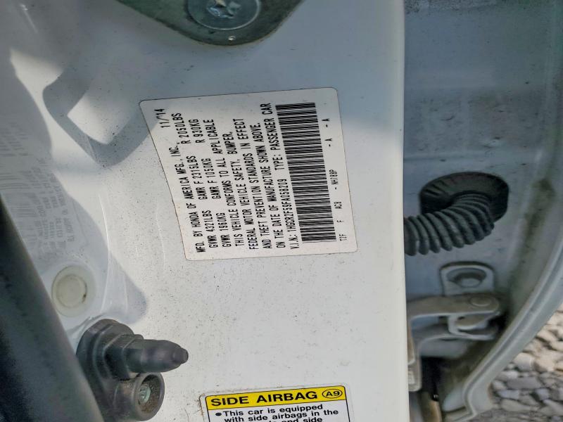 62823866 :رقم المزاد ، 1HGCR2F59FA058209 vin ، 2015 Honda Accord مزاد بيع