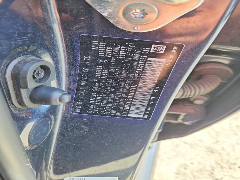 61181666 :رقم المزاد ، JHMFC1F36KX014082 vin ، 2019 Honda Civic مزاد بيع