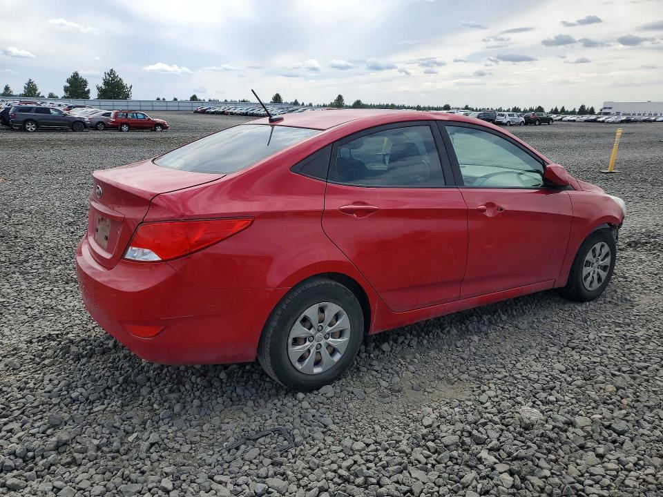 59152046 :رقم المزاد ، KMHCT4AE1HU338299 vin ، 2017 Hyundai Accent مزاد بيع