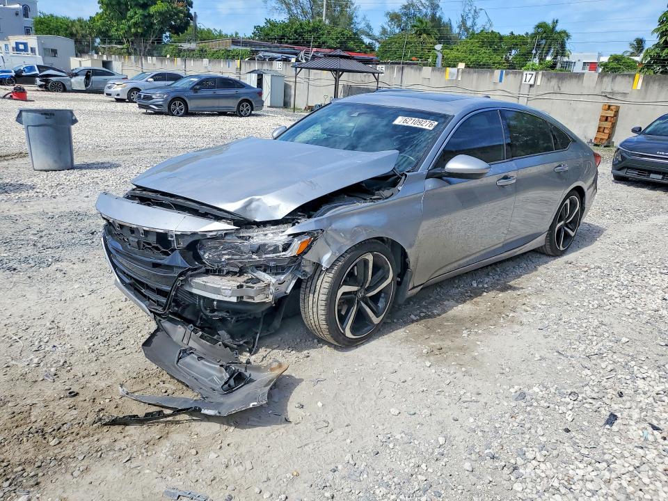 2020 Honda Accord მანქანა იყიდება აუქციონზე, vin: 1HGCV2F34LA008016, აუქციონის ნომერი: 62109276