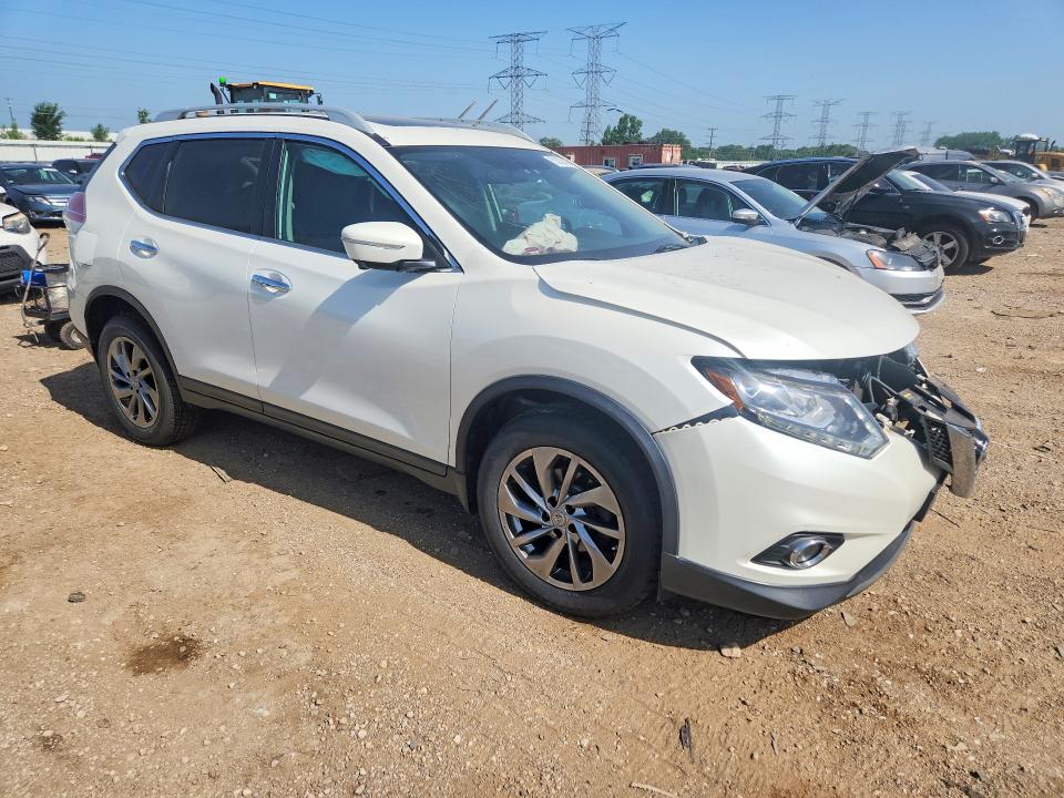 2015 Nissan Rogue მანქანა იყიდება აუქციონზე, vin: 5N1AT2MV8FC862253, აუქციონის ნომერი: 59302566
