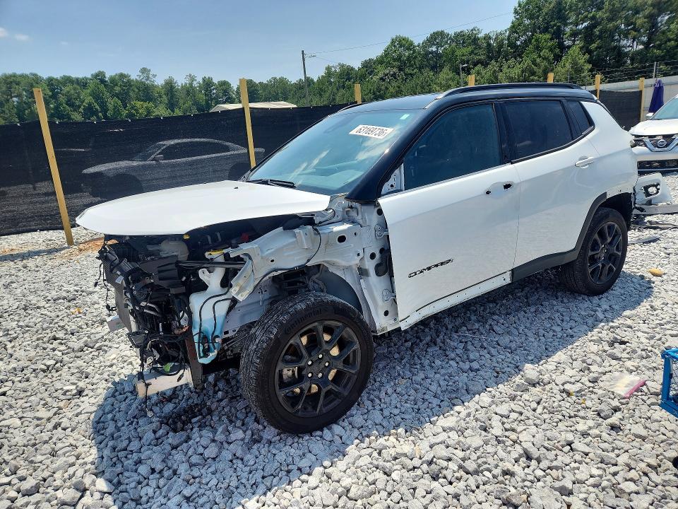 63169736 :رقم المزاد ، 3C4NJDBN1RT600075 vin ، 2024 Jeep Compass مزاد بيع