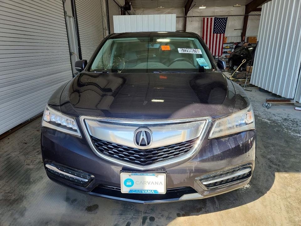 57299676 :رقم المزاد ، 5FRYD4H21GB027089 vin ، 2016 Acura Mdx مزاد بيع