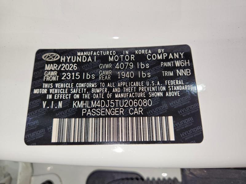 Aukcja sprzedaży 2026 Hyundai Elantra Hybrid, vin: KMHLM4DJ5TU206080, numer aukcji: 62744066