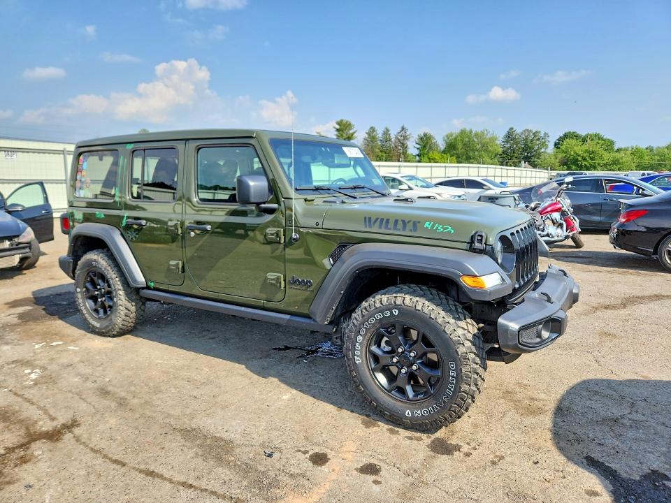 59773436 :رقم المزاد ، 1C4HJXDG5PW520072 vin ، 2023 Jeep Wrangler مزاد بيع