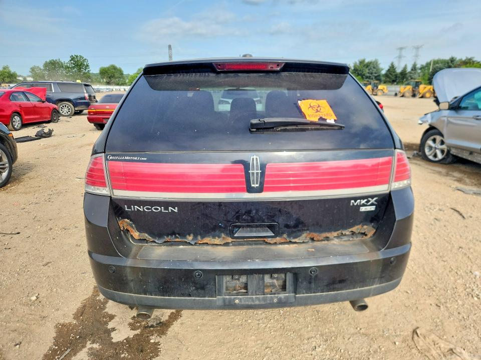 58482446 :رقم المزاد ، 2LMDJ8JCXABJ02539 vin ، 2010 Lincoln Mkx مزاد بيع