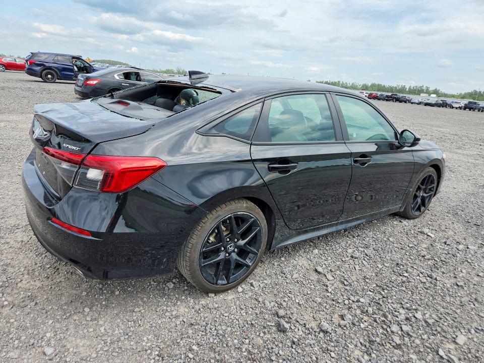 58361406 :رقم المزاد ، 2HGFE2F57PH104762 vin ، 2023 Honda Civic مزاد بيع