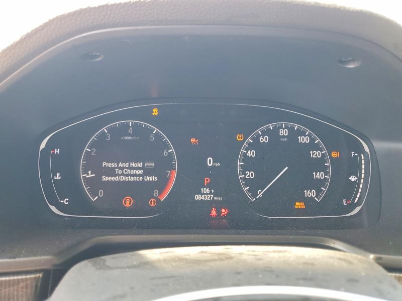 2022 Honda Accord მანქანა იყიდება აუქციონზე, vin: 1HGCV2F34NA016846, აუქციონის ნომერი: 61056066