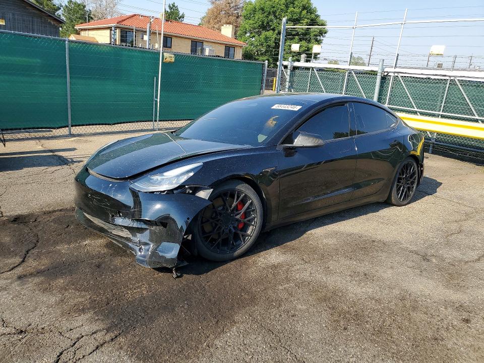 Продаж на аукціоні авто 2020 Tesla 3, vin: 5YJ3E1EC7LF742408, номер лоту: 58443246
