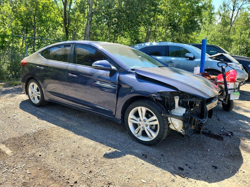 60811186 :رقم المزاد ، KMHD84LF5JU579963 vin ، 2018 Hyundai Elantra مزاد بيع